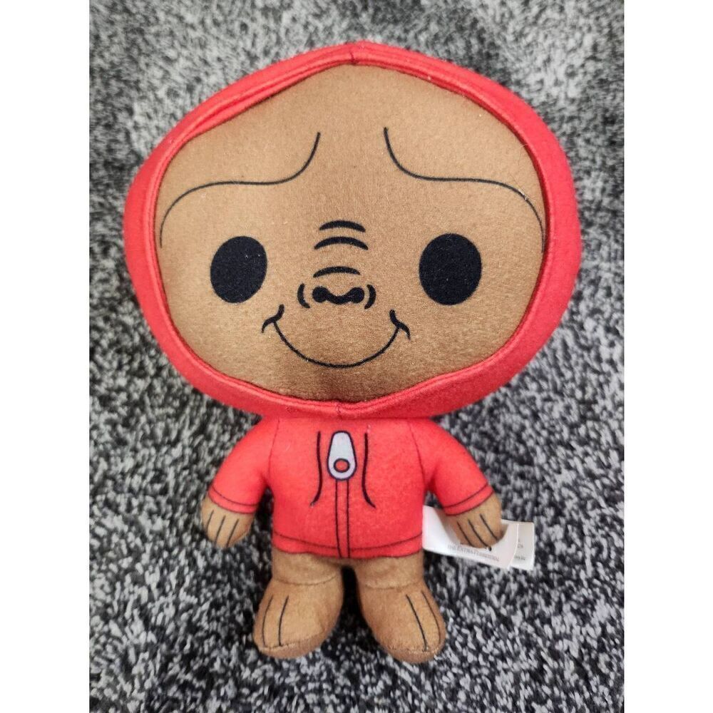 E.T. THE EXTRATERRESTRIAL 6" Plush Toy Stuffed Animal Alien Red Hoodie #A74